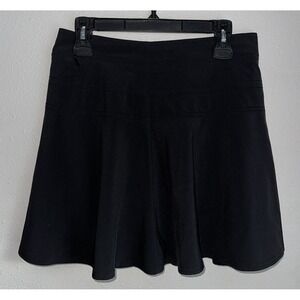 Athleta Everyday Skort 4 Black‎ Lined  Skirt Athletic Tennis Golf Pickleball